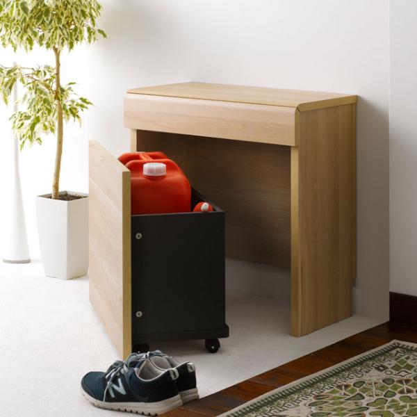 ●商品サイズ幅590×奥行294×高さ611mm●商品重量：約19kg●材質PVC化粧繊維板パーティクルボード●耐荷重：天板80kg 棚板10kg組立家具【ご注意】メーカー発送できないため、取り寄せいたします。（ご注文後のキャンセルや変更は...