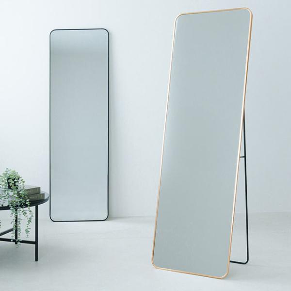 表面はガラスが割れても破片が飛び散りにくい飛散防止効果があります【お詫び：沖縄県および離島宛への発送は不可となります】●商品サイズ外寸：幅505×高さ1605×奥行29〜390mm鏡面：幅490×高さ1590mm●商品重量：約6.4kg●材...