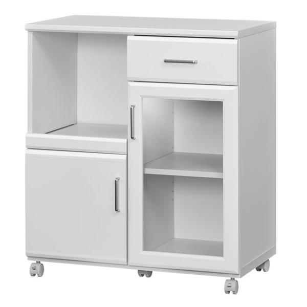 キャスター移動 キッチンボード 調理ボード 電源コンセント付き : 泉州