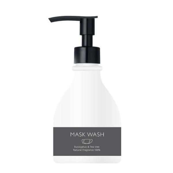 マスク用洗浄剤 MASK WASH マスクウォッシュ BLACK 250mL ユーカリ ティートリーの香り DAJ