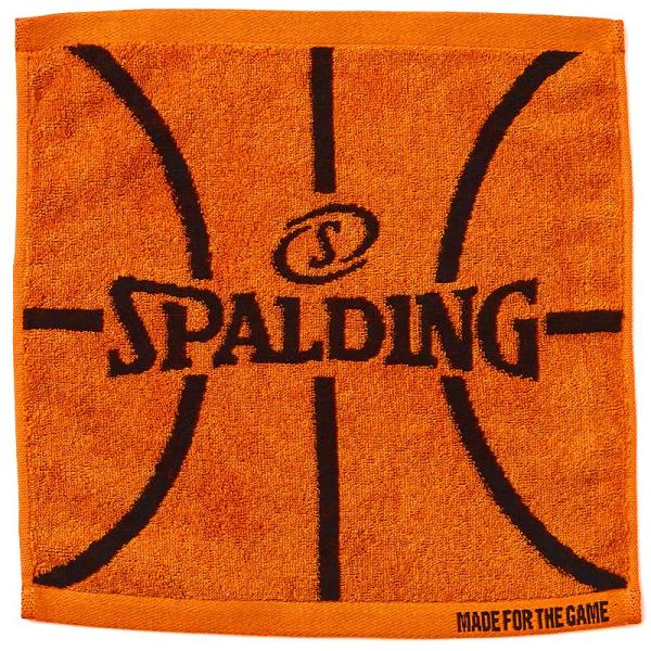 バスケ タオル SPALDING スポルディング ハンドタオル ジャカード SAT211250
