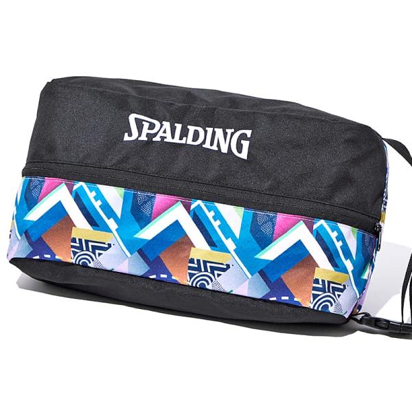 バッシュケース SPALDING スポルディング シューズバッグ ジオメトリック 42-002GE