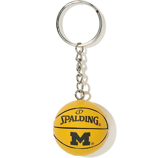 キーチェーン バスケットボール SPALDING スポルディング ミシガン 11-009MI