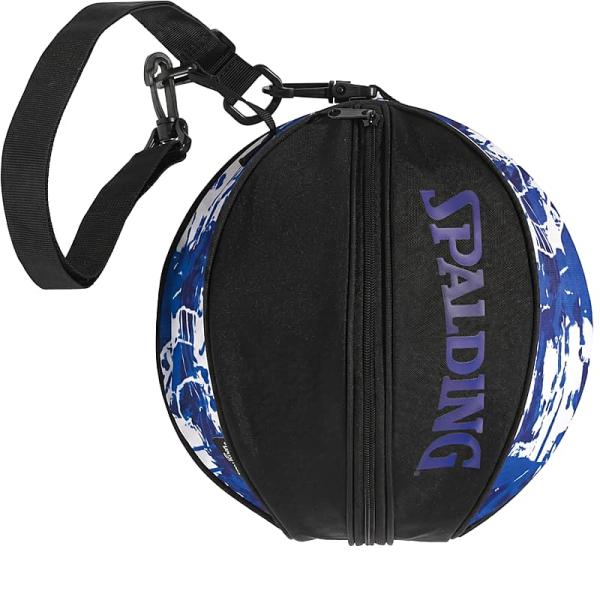 ボールバッグ グラフィティ ブルー×ホワイト 49-001GBW バスケットボール ボール収納 27cm スポルディング SPALDING 26AW 正規品
