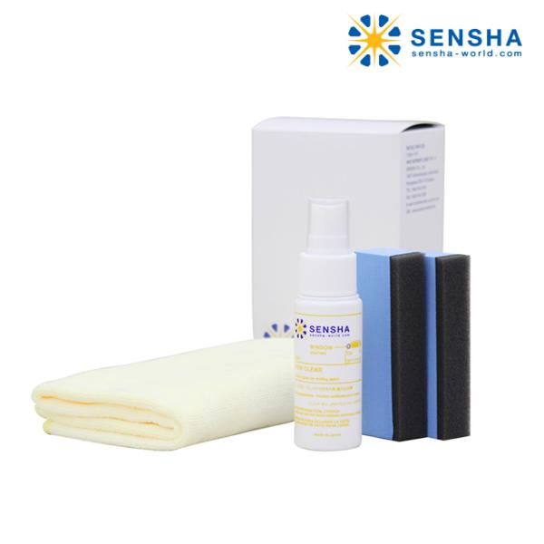 セット内容・ ビュークリア 50ml ・ コーティングスポンジ 90mm×20mm×30mm ×2・ ベーシッククロス イエロー Lサイズ 400mm×400mm・ 使用説明書曇り止め くもり止め くもりどめ 防曇 スプレー 車 窓 メガネ...