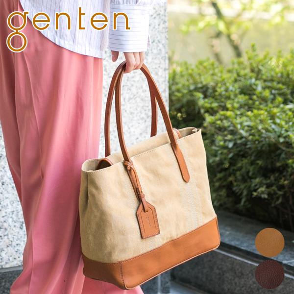 genten ゲンテン ミモザ・ベーシック トートバッグ 44072（42254） :GE