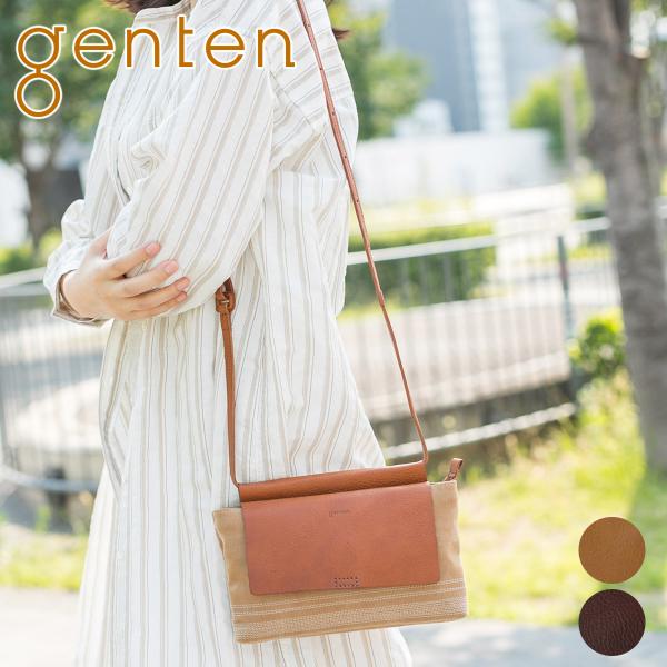 genten ゲンテン ミモザ・ベーシック ミニショルダーバッグ 44073