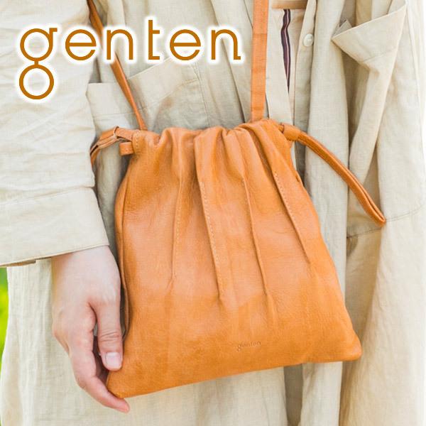 genten（ゲンテン） Bark pochette バークポシェット ショルダーバッグ 