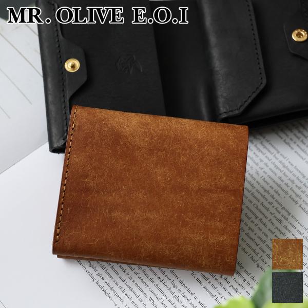 ミスターオリーブ 3年保証 MR.OLIVE E.O.I ミスターオリーブ イーオーアイ PUEBLO LEATHER プエブロレザー NEAT WALLET ME120P