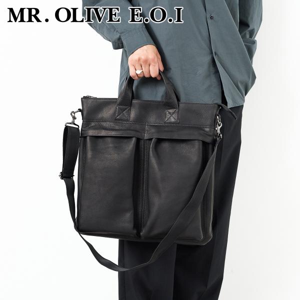 ミスターオリーブ 3年保証 MR.OLIVE E.O.I ミスターオリーブ イーオーアイ IMPERMA-LEATHER インパーマレザー HELMET BAG ME666