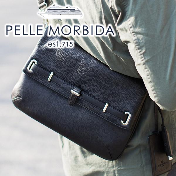 PELLE MORBIDA ペッレモルビダ 2WAY ボストンバッグ ショルダーバッグ（中） PMO-MB026 Maiden Voyage メイデン ボヤージュ シュリンクレザー