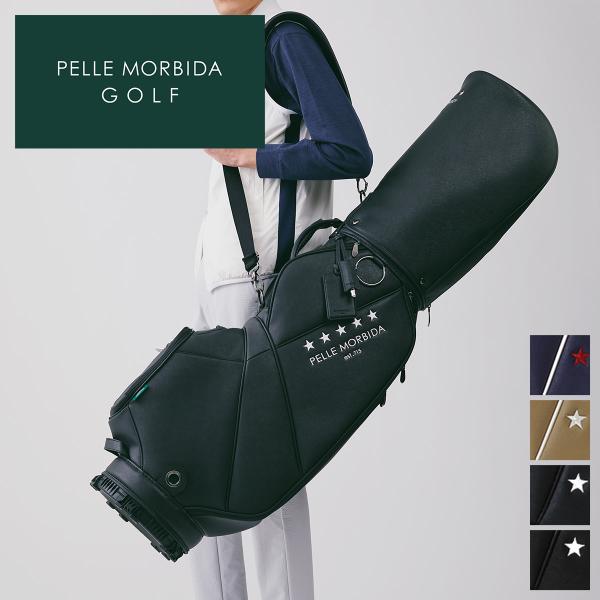 ペッレモルビダ 3年保証付 PELLE MORBIDA ペッレモルビダ Golf ゴルフ キャディバッグ（カートタイプ） PMO-PG111