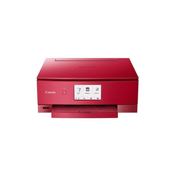 CANON A4カラーインクジェット複合機 PIXUS TS8430 レッド