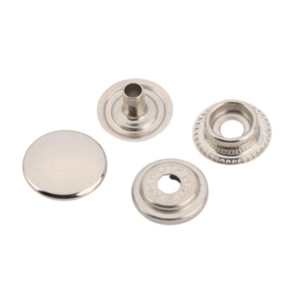 HASI HATO リングホックNO.7060 12.6mm 標準セット 鉄材 ニッケル 10組