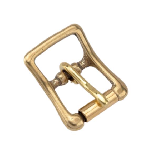 真鍮さん専用 senwa 日本製真鍮生地 バッグ ショルダー用 バックル 巾15mm 中一尾錠