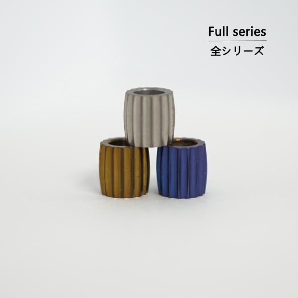 SENWA チタン製 ストラップビーズ ペンダント 大穴 トップ　ハンドメイド素材 金属アレルギー対応