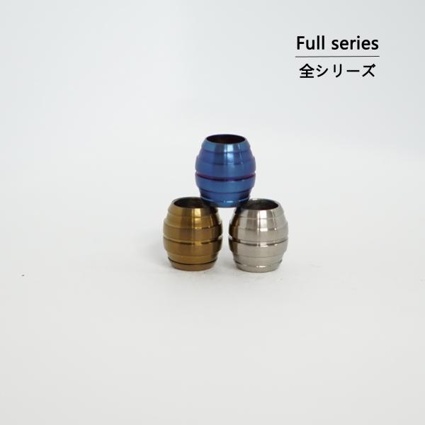 SENWA チタン製 EDCストラップビーズ ペンダント 大穴 トップ ハンドメイドDIY素材 金属アレルギー対応
