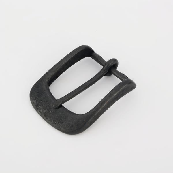 senwa 日本製真鍮生地 黒メッキ ベルトカバン用バックル 巾35mm ピン式交換用美錠 交換修理 レザークラフト素材 DIYパーツ