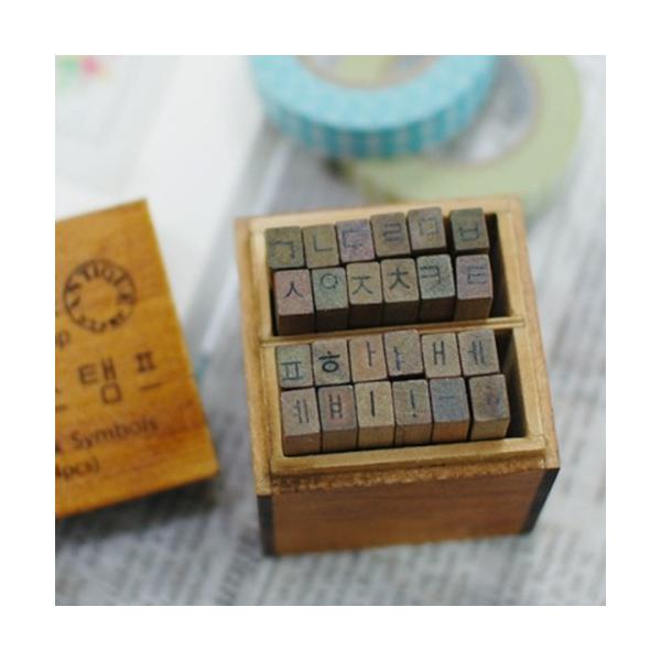 韓国雑貨 アンティーク調 ハングルスタンプ 24種セット Tbt 韓国文房具 可愛い かわいい 韓国 お土産 Buyee Servicio De Proxy Japones Buyee Compra En Japon
