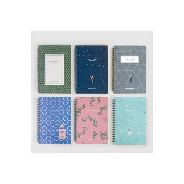 韓国雑貨 多彩なページ構成とシックなカラー sutudy planner［スタディプランナー］｜スタディープランナー｜スケジュール帳｜手帳｜可愛い｜