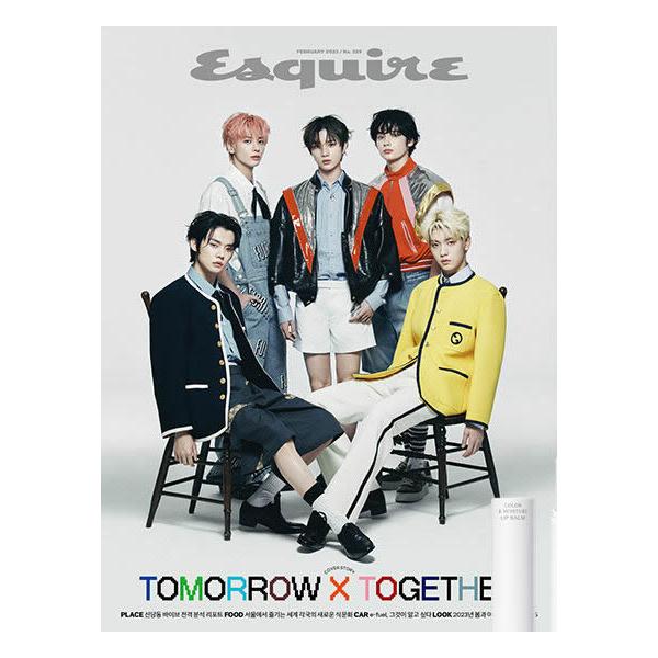 Esquire(韓国雑誌) / 2023年2月号(Aタイプ 表紙：TOMORROW X TOGETHER