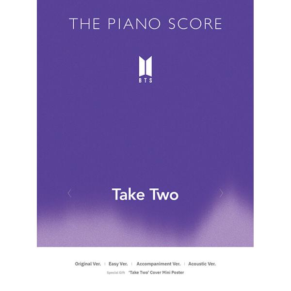 (韓国楽譜) ピアノスコア BTS / Take Two｜韓国語書籍｜THE PIANO SCORE