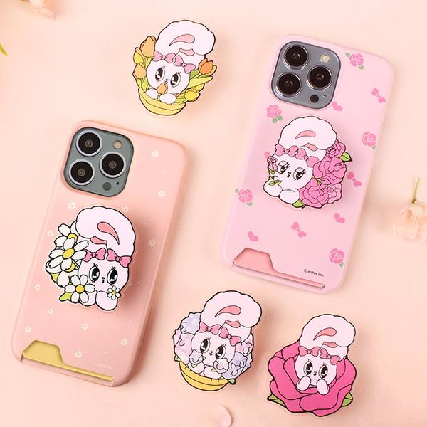 韓国雑貨 =ESTHER LOVES YOU= ハイパーガーリーなスマホグリップ