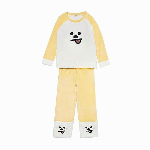 BT21公式グッズ＝ バンタン BTS あったかモコモコ パジャマ ≪CHIMMY