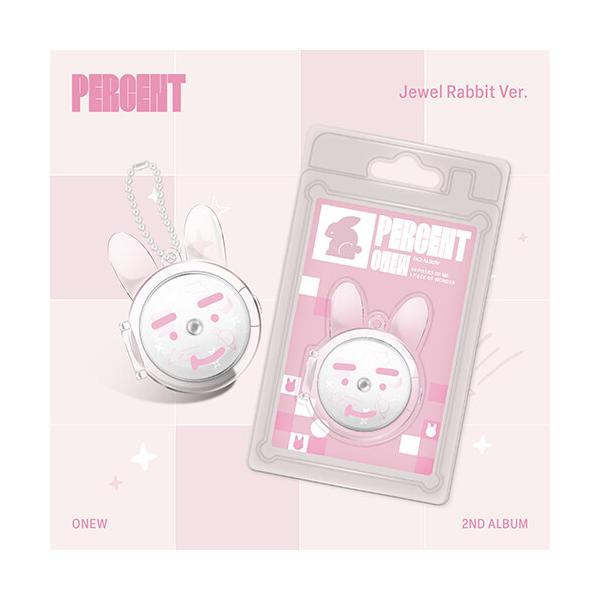 オニュ (ONEW) (SHINEE) / PERCENT (2集) JEWEL RABBIT VER.［CD