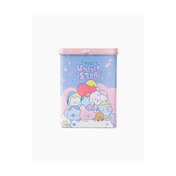 BT21公式グッズ＝ バンタン BTS BT21 BABY 缶ケース絆創膏(ピンク