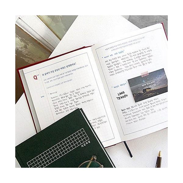 韓国雑貨 Indigo ハングル勉強にもピッタリ 本当に私を発見する100の質問ダイアリー 自問自答ダイアリー 韓国語 勉強 本 可愛い Buyee Buyee 日本の通販商品 オークションの代理入札 代理購入