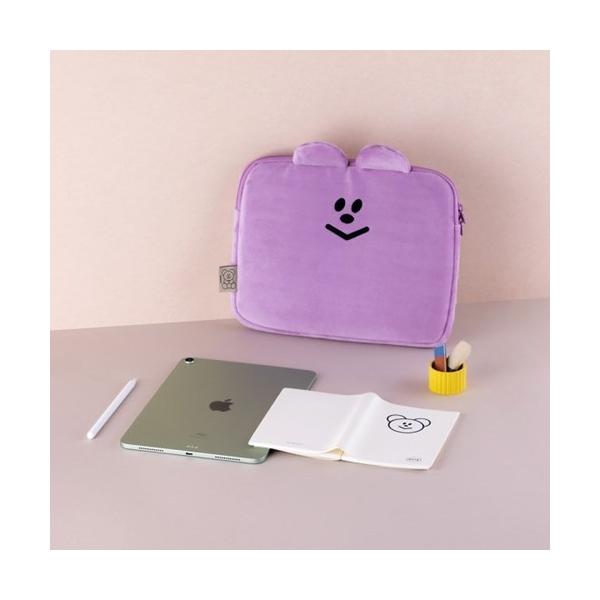 韓国雑貨 =momossi= くまさんのタブレットポーチ(11inch)｜かわいい