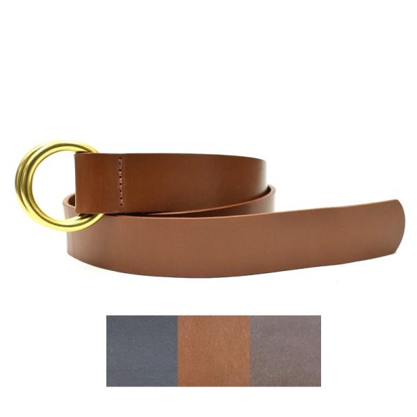 �y3 COLOR�zLEATHER MAN(���U�[�}��) DOUBLE RING LEATHER BELT(�_�u�������O ���U�[�x���g)