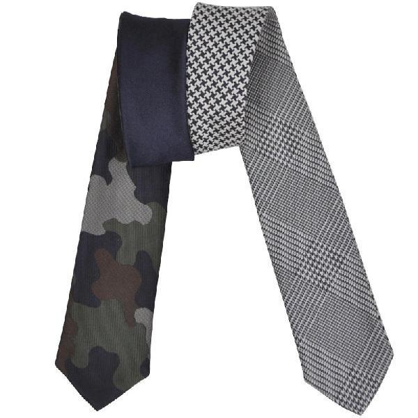 Kenneth Field ケネスフィールド 4 Face Tie 4ウェイ ネクタイ グレンチェック 千鳥格子 ウッドランドカモ ネイビー 9 0710 セプティズ 通販 Yahoo ショッピング