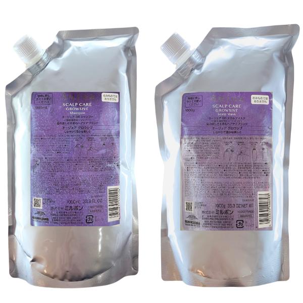 Aujua ミルボン オージュア GR グロウシブ シャンプー 1000mL Aujua ミルボン オージュア GR グロウシブ シャンプー 1000mL