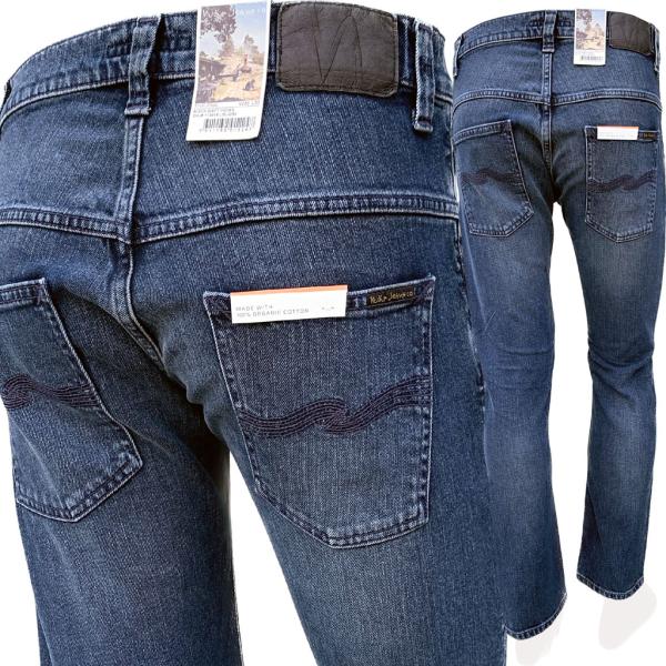 Nudie Jeans（ヌーディージーンズ） Thin Finn シンフィン Black Weft