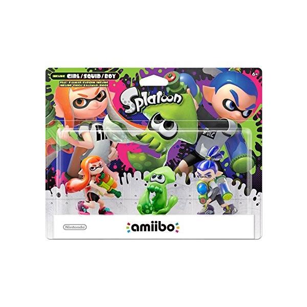 amiibo アミーボ トリプルセット 3体セット[ガール/イカ/ボーイ amiibo アミーボ トリプルセット 3体セット[ガール/イカ/ボーイ