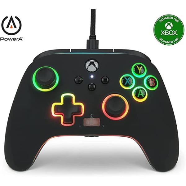 パワーエー インフィニティ コントローラー 有線 PowerA インフィニティ 背面ボタン二箇所 Spectra Infinity Enhanced Wired Controller for Xbox