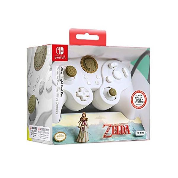 海外限定 ニンテンドースイッチ コントローラー ゼルダ姫 白 Nintendo Switch Wired Controller Pdp セレクト高木瀬 通販 Yahoo ショッピング