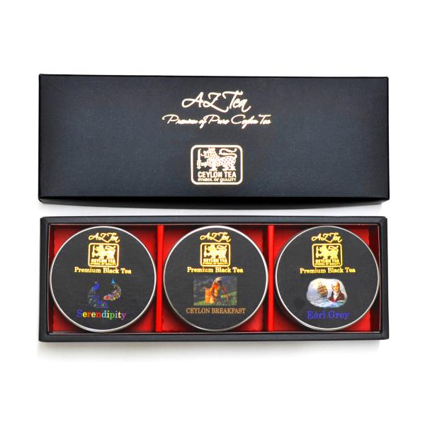 5 ミニ センティッド ティー（Six Mini Scented Teas）紅茶 紅茶 ティーギフト 茶葉 ミニ缶3缶入り アールグレー セイロンブレーク