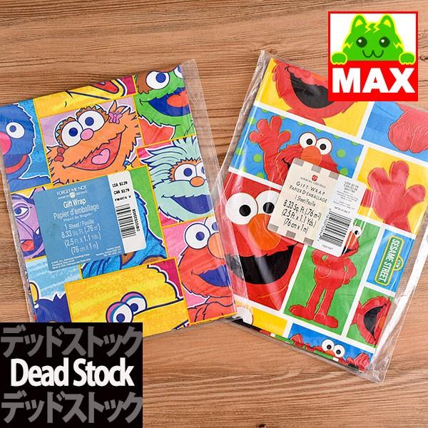 セサミストリート グッズ ラッピングペーパー 直輸入 アウトレットセール デッドストック Us Ds 5904z Sesamax 通販 Yahoo ショッピング