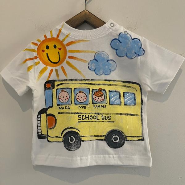 ｔシャツ お揃い 名入れ 名前入り 手書き 出産祝い ギフト プレゼント スクールバス 80cm 130cm Buyee Buyee Japanese Proxy Service Buy From Japan Bot Online