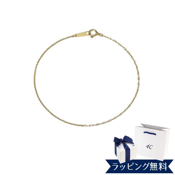 4℃（ヨンドシー） K10 イエローゴールド ブレスレット 112446132001