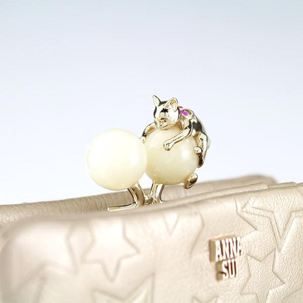 アナスイ 財布 レディース 折財布 がま口 ブランド 猫 プレイングキャット Buyee Buyee 日本の通販商品 オークションの代理入札 代理購入
