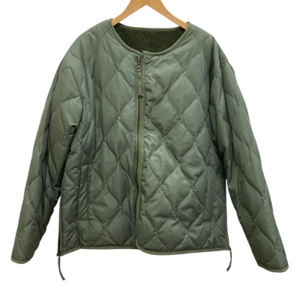 TAION/タイオン/ダウンリバーシブルジャケット/ダウン/ボア/2way/L