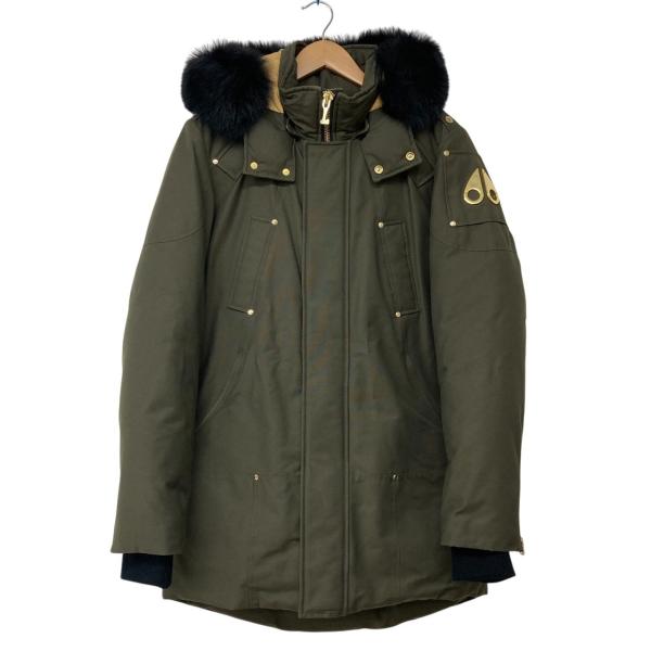 極美品/MOOSE KNUCKLES/ムースナックルズ/フォックスファー フード付