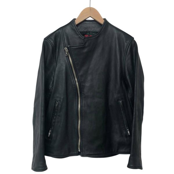 ブルーナボイン/ホースハイド/馬革/アランジャケット/ノーカラー