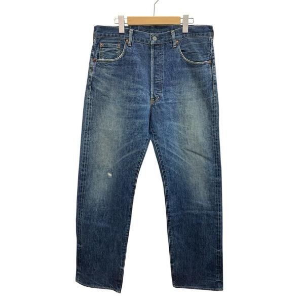 LEVIS/リーバイス/503B-xx/ストレートデニム/ダメージ/W36/ブルー/赤耳 
