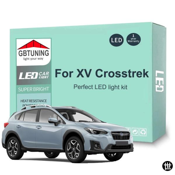 スバル XV クロストレック 2013-2021-24 用電球キット CANバス 車内ドーム読書トランク LEDインテリアランプ