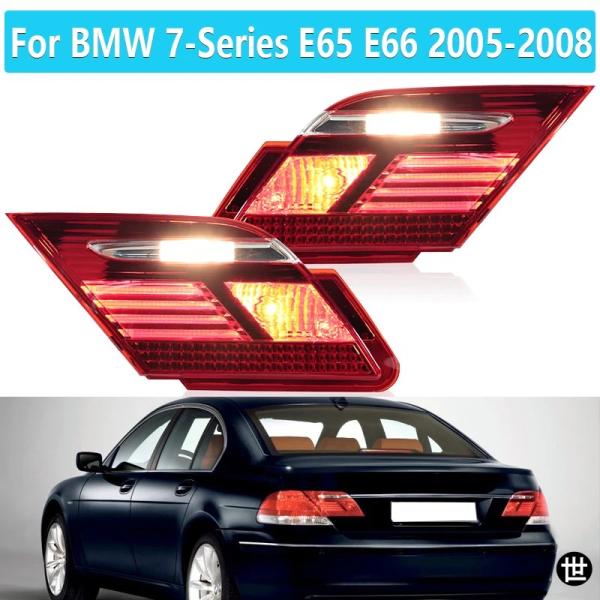 BMW 7シリーズ E65 E66 2005 2006 2007 2008用 車内LEDテールライト リアブレーキランプ テールランプアセンブリ 6321693